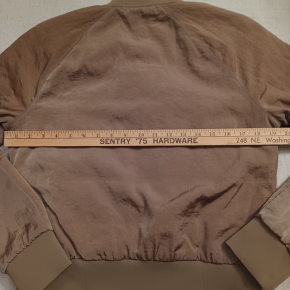 Lululemon Non Stop Reversible Bomber Jacket In Frontier Size 6 - Picture 7 of 10